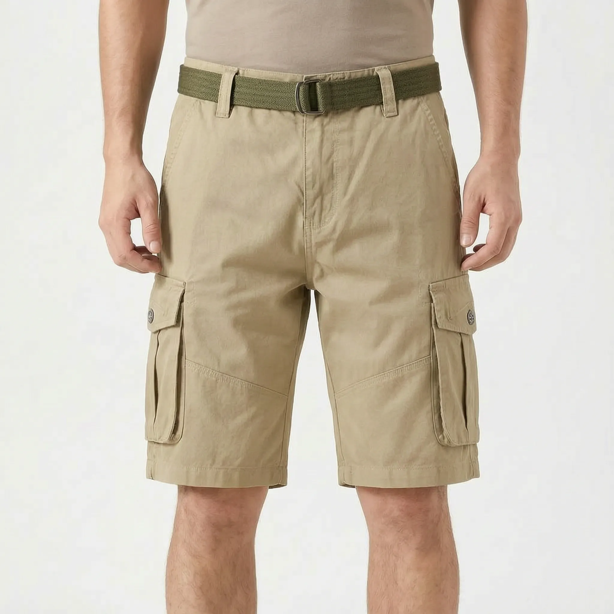 Pantaloncini Cargo Casual da Uomo - Escursioni all'Aperto - Ormexis
