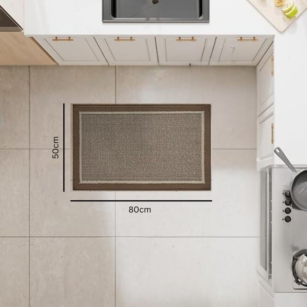 Keukenmatten met lineair geribbeld frame | Ormexis