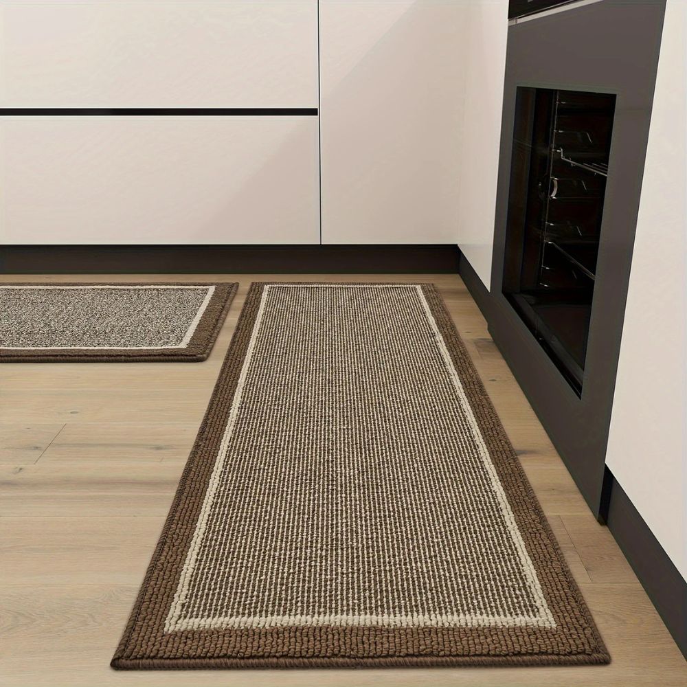 Keukenmatten met lineair geribbeld frame | Ormexis