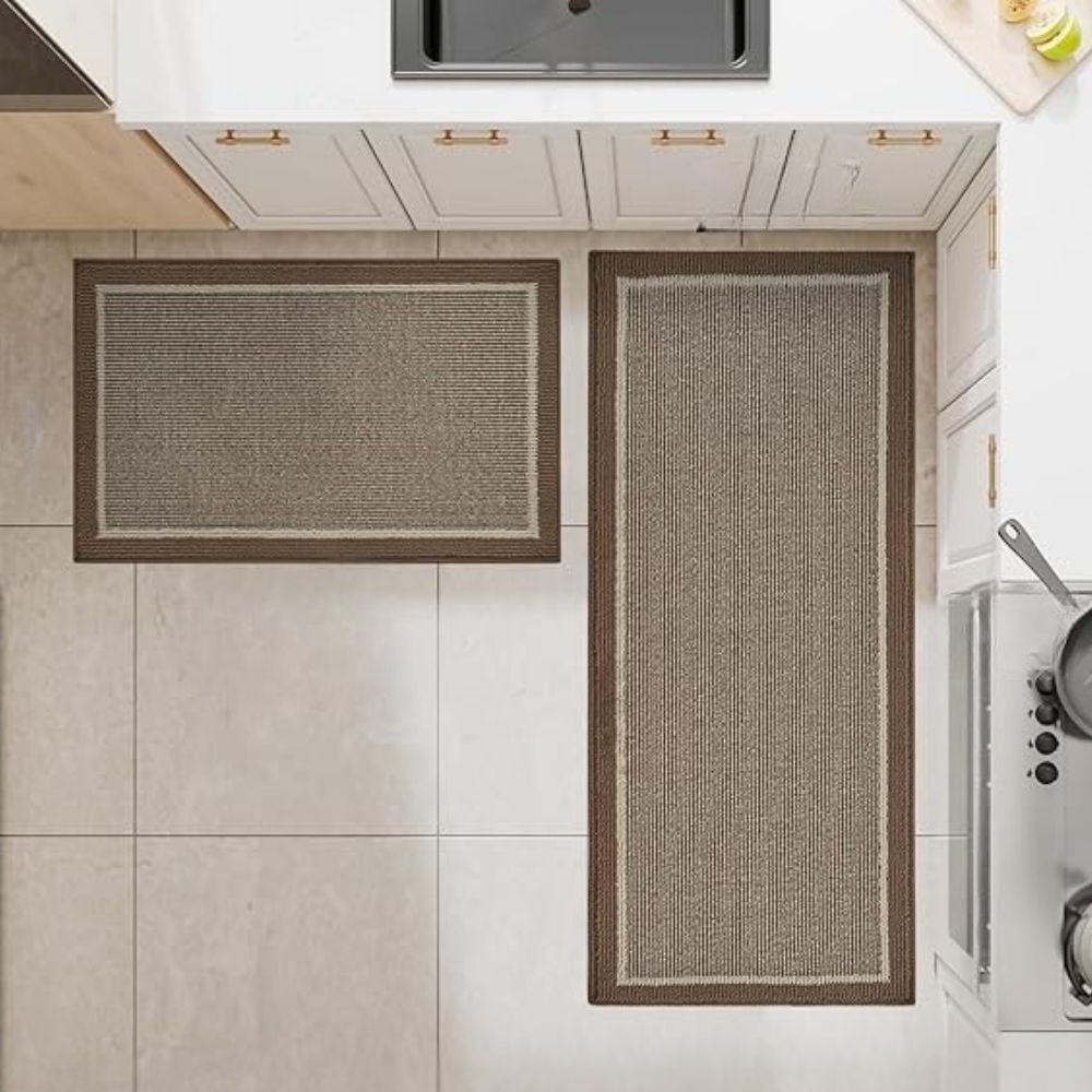 Keukenmatten met lineair geribbeld frame | Ormexis