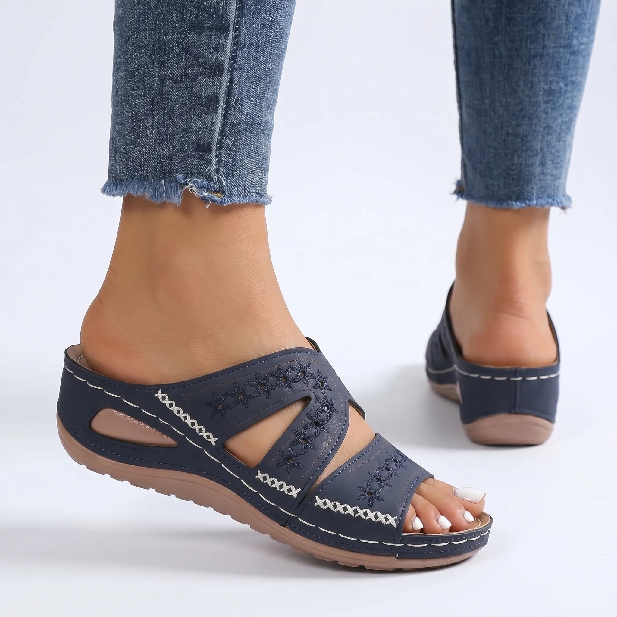 Orthopaedic Slip-On Sandals -  Everyday Walking - Ormexis