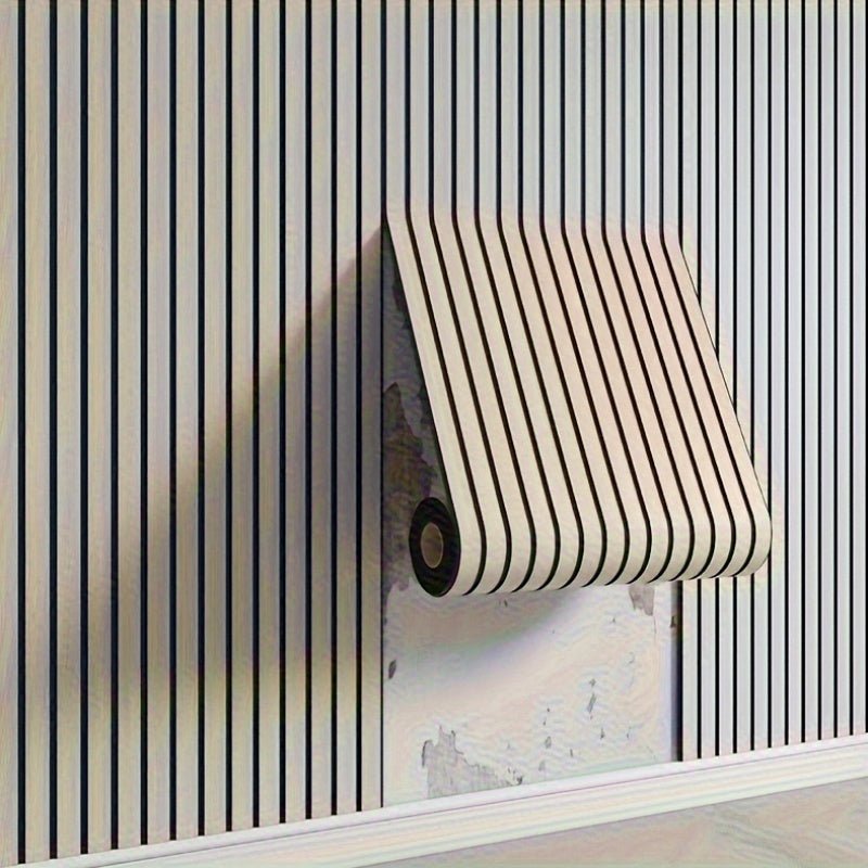 Wood Texture 3D Wall Panels With Self-Adhesive Design