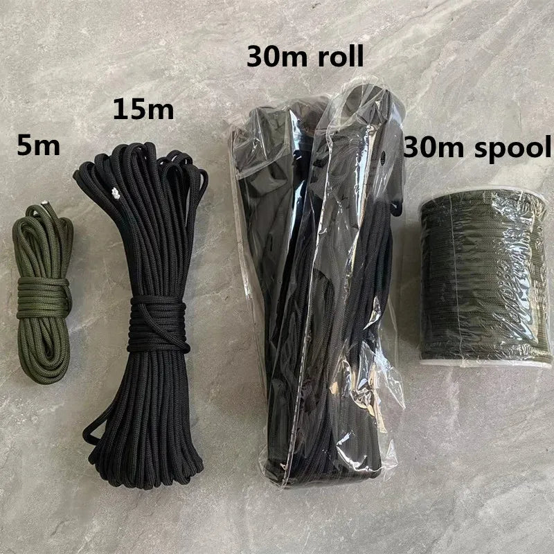 Survival Essentials Paracord Seil 550, 20 Meter Militärstärke für den Außenbereich
