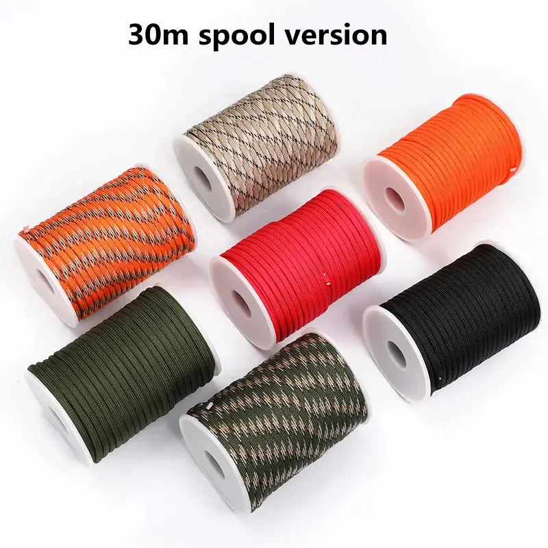 Survival Essentials Paracord Seil 550, 20 Meter Militärstärke für den Außenbereich