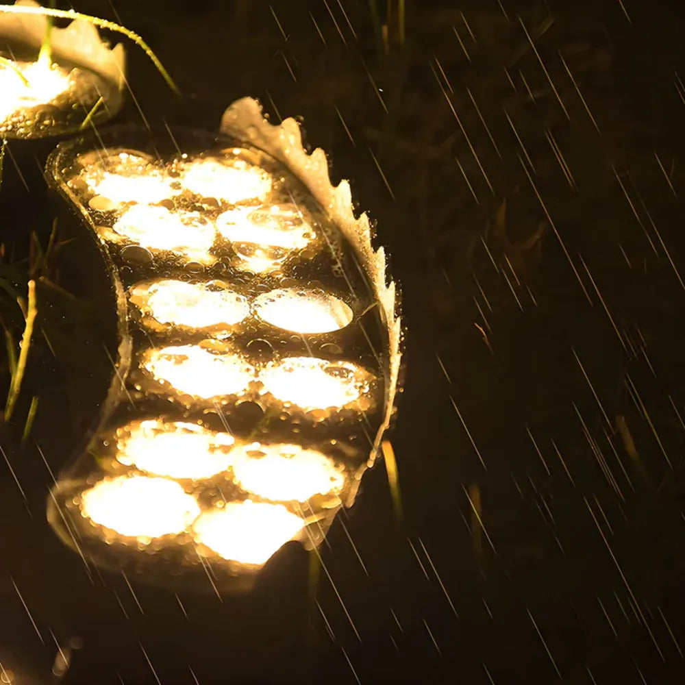 Nowoczesna zewnętrzna lampa pierścieniowa do oświetlania od dołu | Ormexis