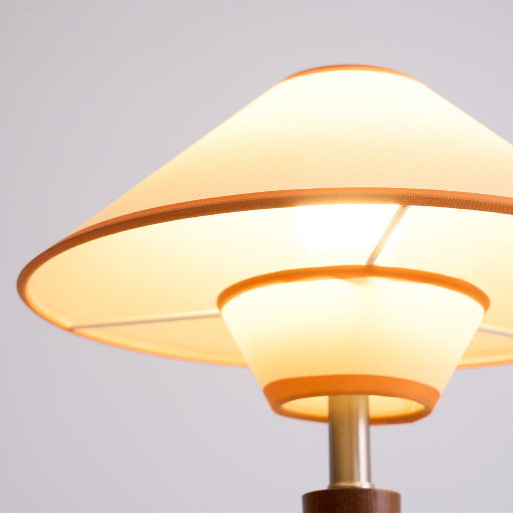 Alderwood-Leinenschirm-Tischlampe | Ormexis