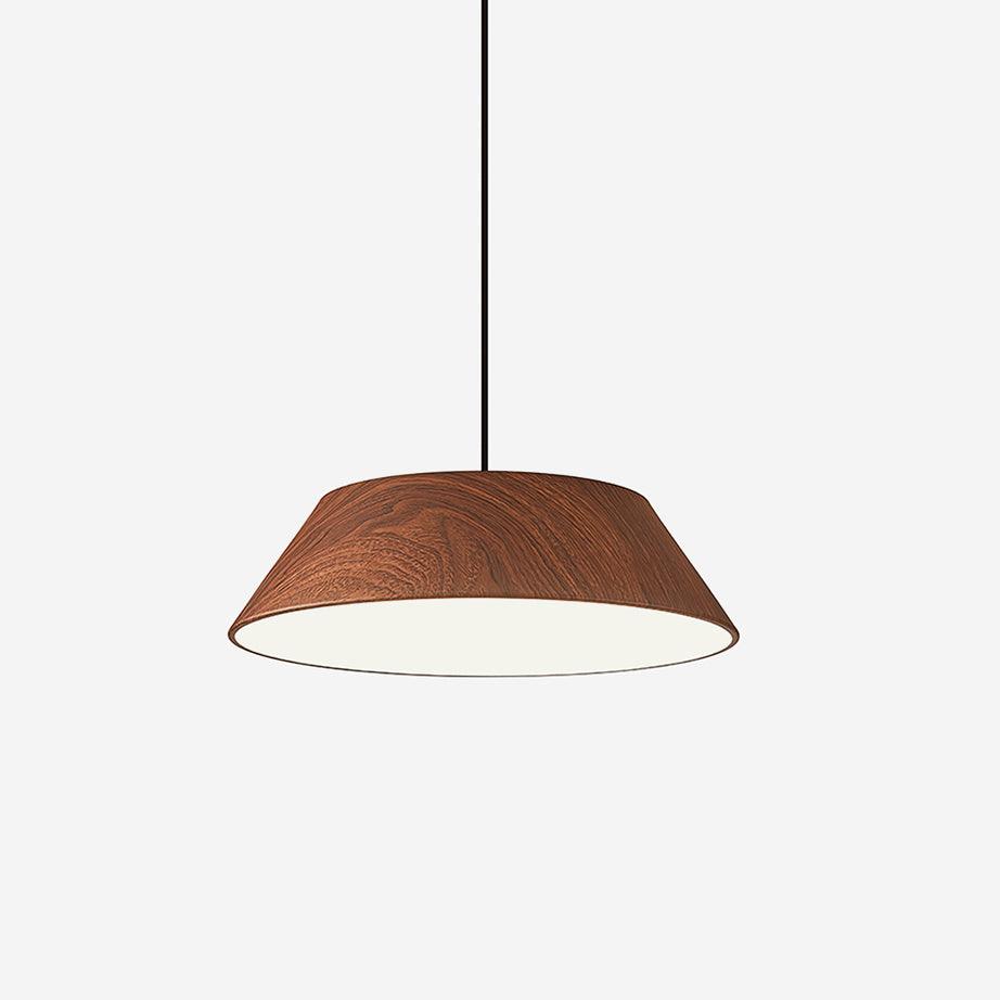 Wood Finish Dome Ceiling Light | Ormexis