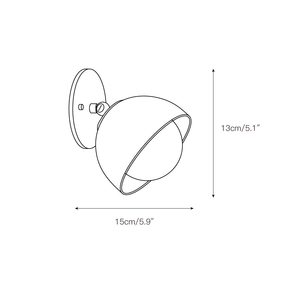 Applique da parete Halo Dome | Ormexis