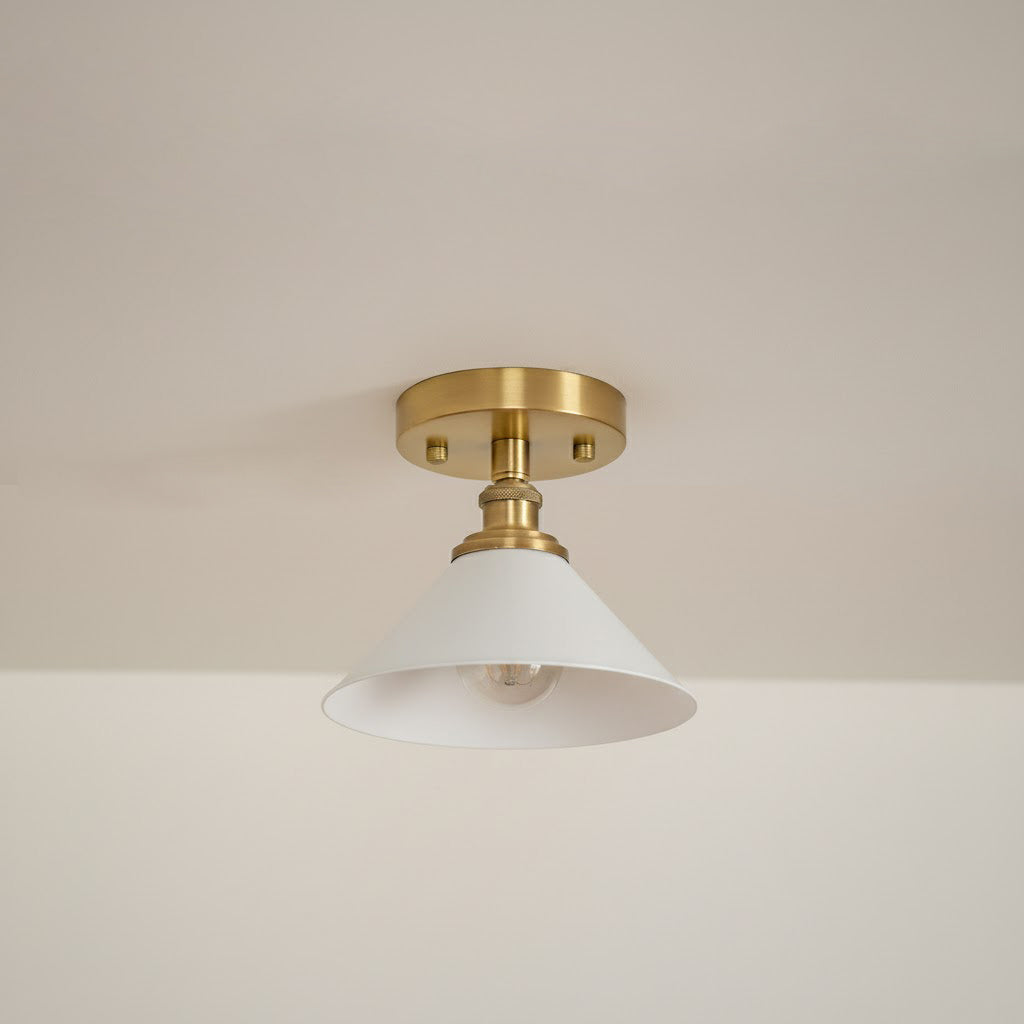 Parisian Cone Flush Mount Light | Ormexis