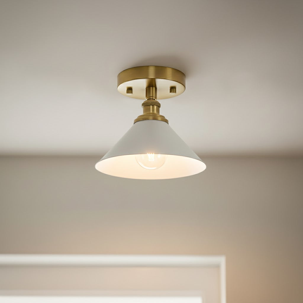 Parisian Cone Flush Mount Light | Ormexis