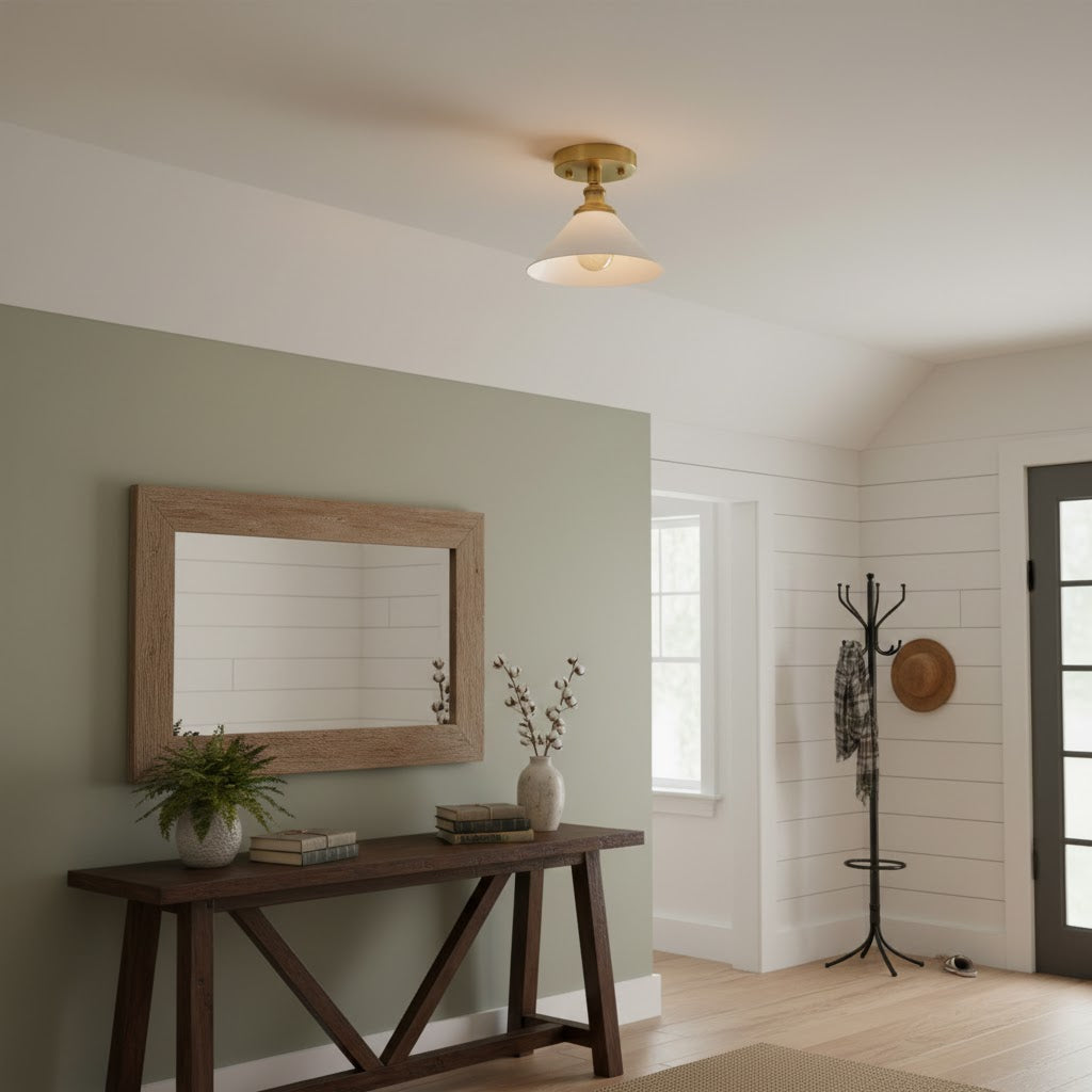 Parisian Cone Flush Mount Light | Ormexis