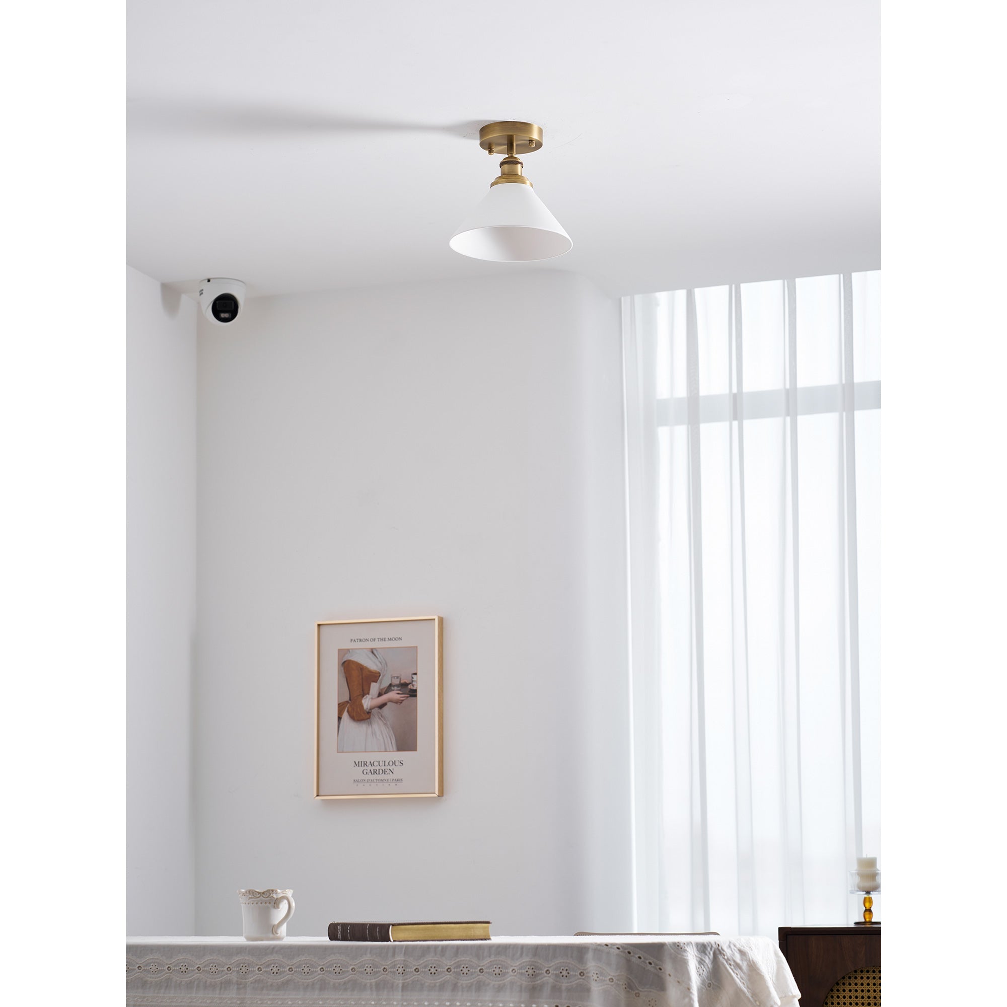 Parisian Cone Flush Mount Light | Ormexis