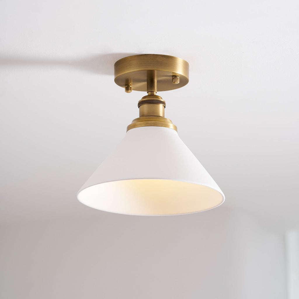 Parisian Cone Flush Mount Light | Ormexis