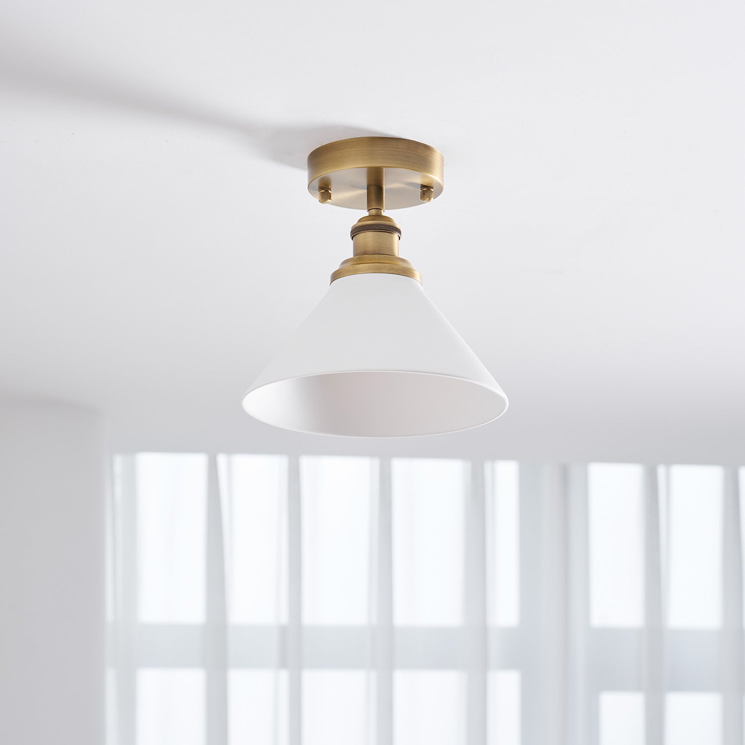 Parisian Cone Flush Mount Light | Ormexis