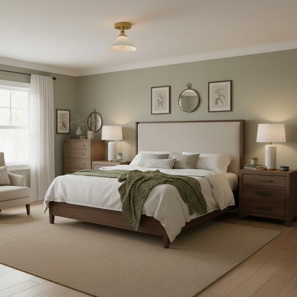 Parisian Cone Flush Mount Light | Ormexis