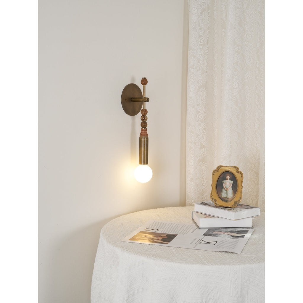 Virelle Beaded Wall Sconce | Ormexis