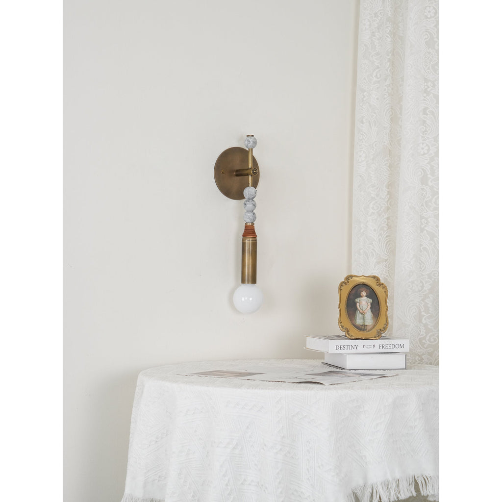 Virelle Beaded Wall Sconce | Ormexis