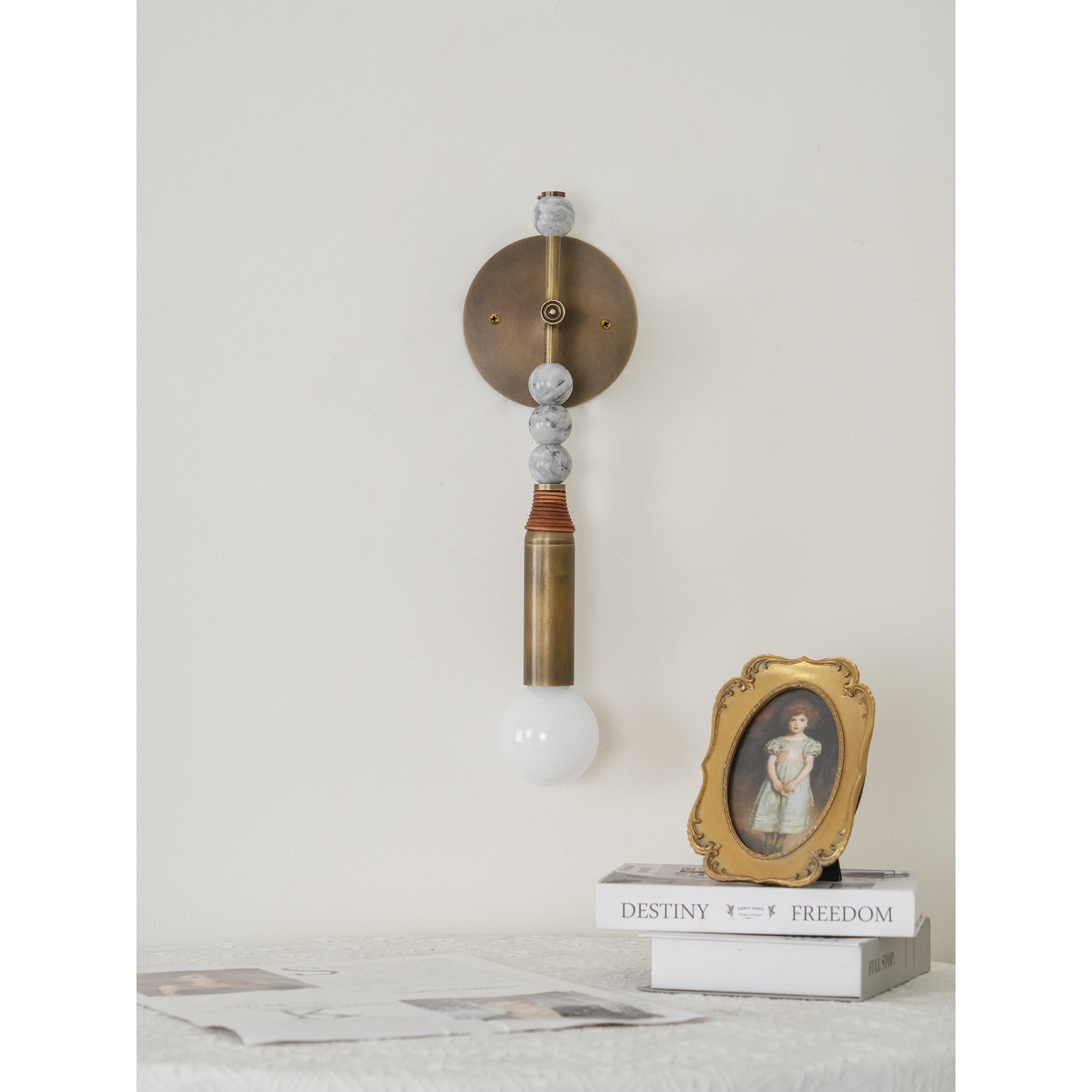 Virelle Beaded Wall Sconce | Ormexis