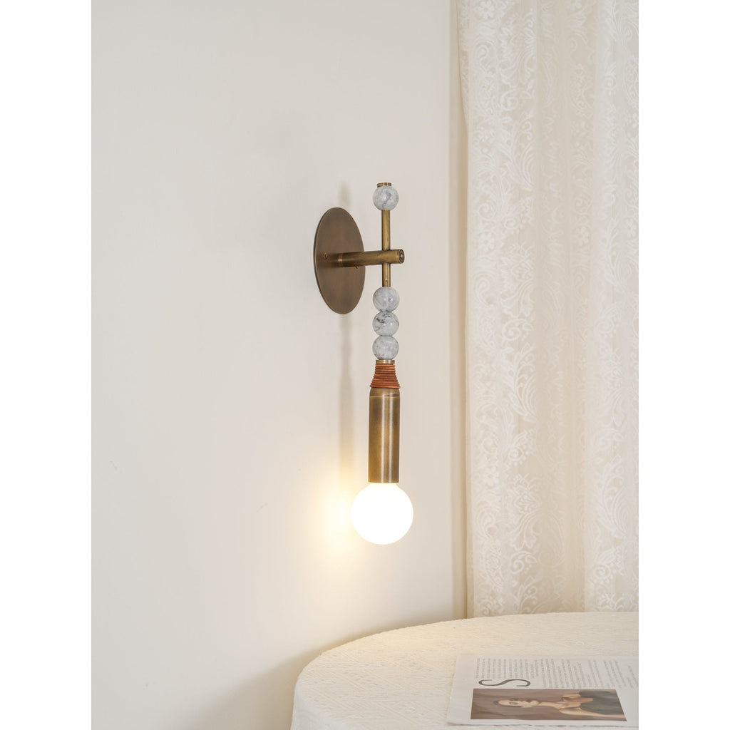 Virelle Beaded Wall Sconce | Ormexis
