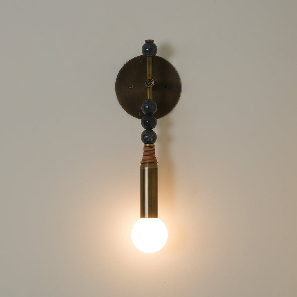 Virelle Beaded Wall Sconce | Ormexis