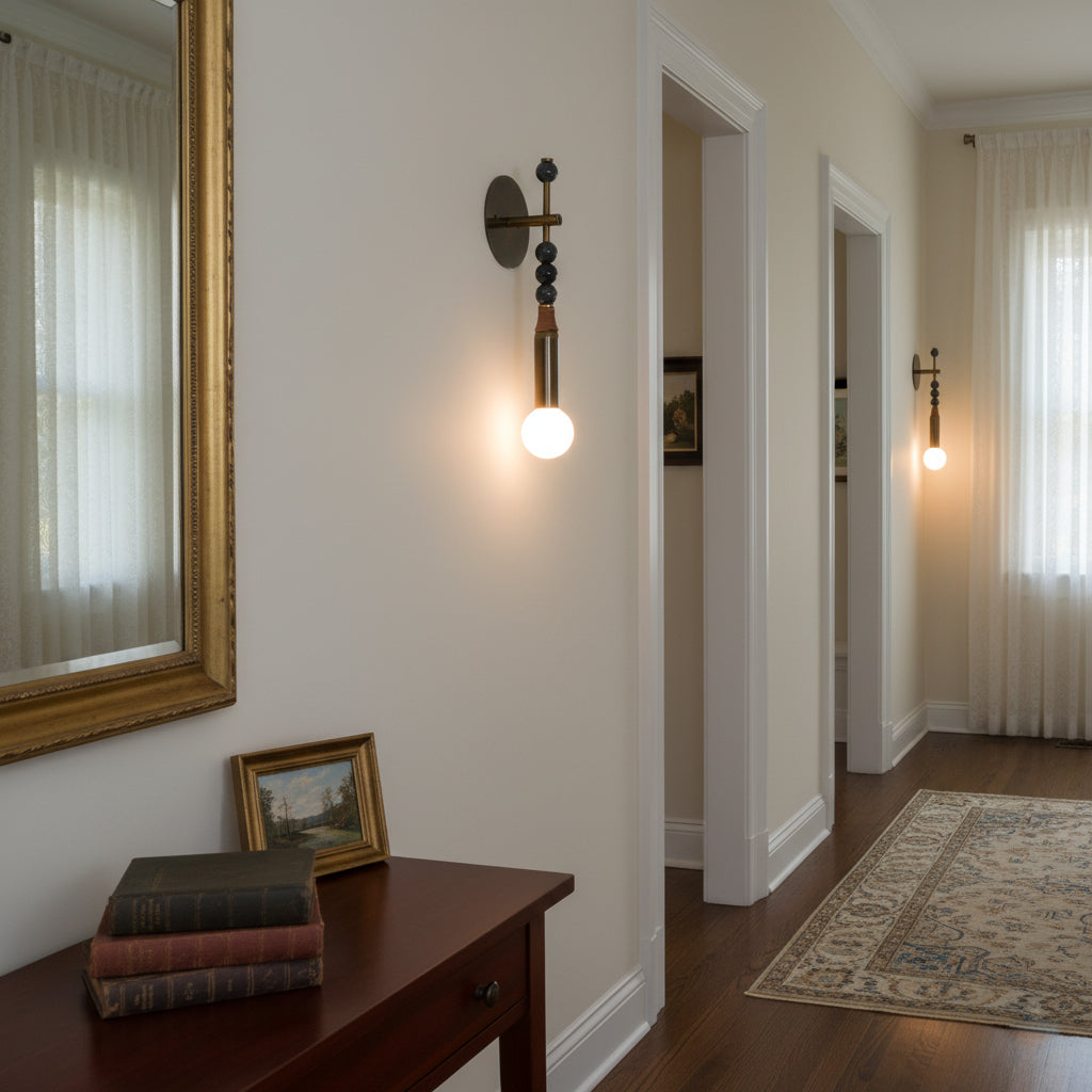 Virelle Beaded Wall Sconce | Ormexis