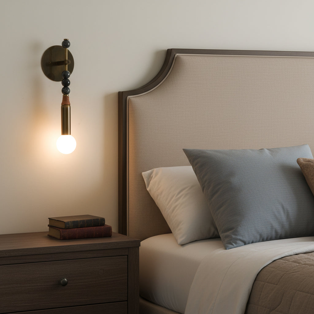 Virelle Beaded Wall Sconce | Ormexis