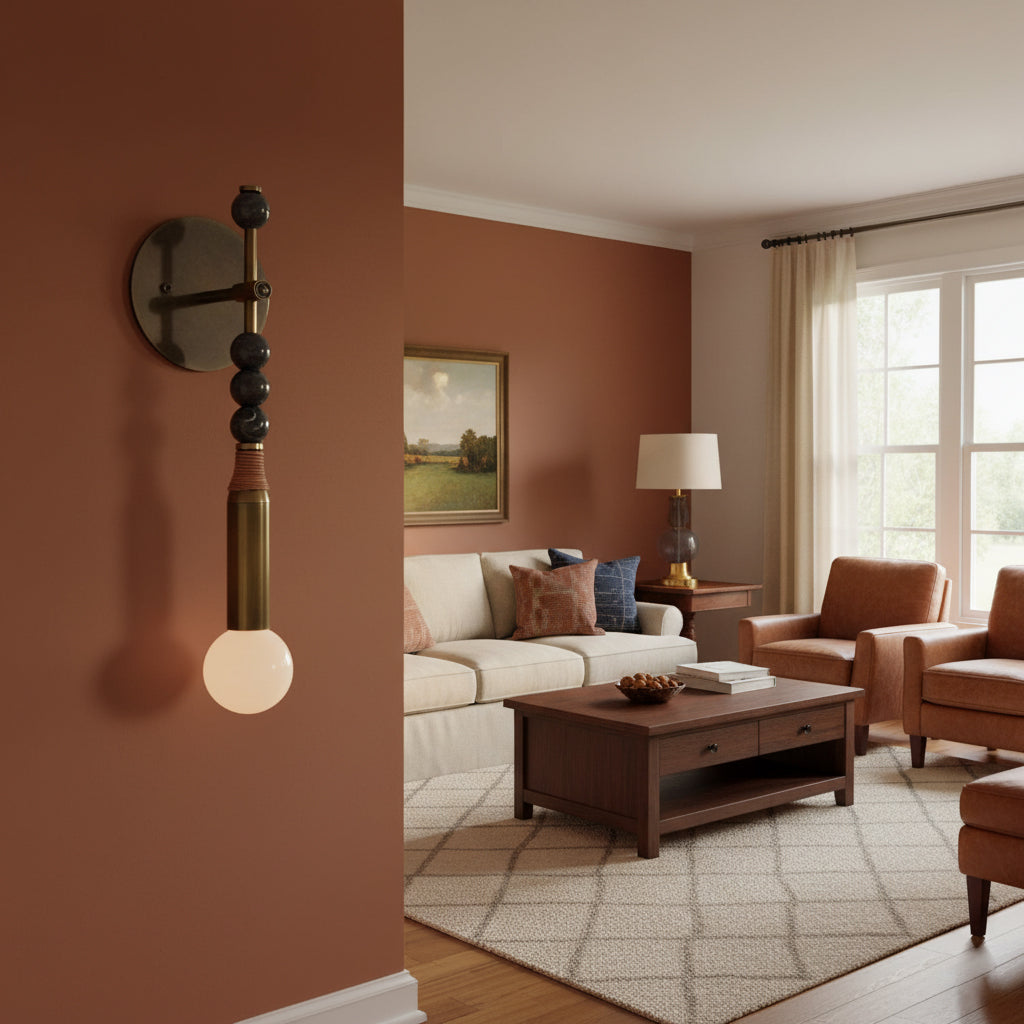 Virelle Beaded Wall Sconce | Ormexis
