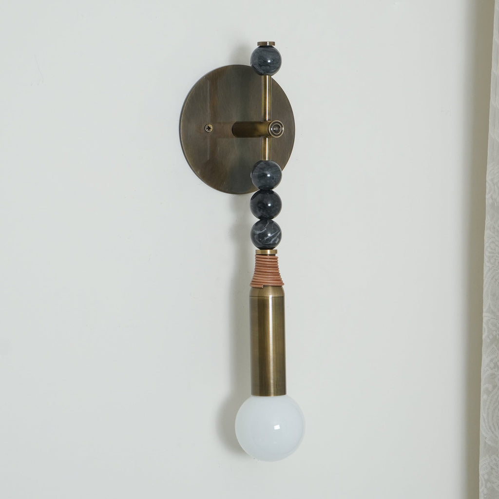 Virelle Beaded Wall Sconce | Ormexis