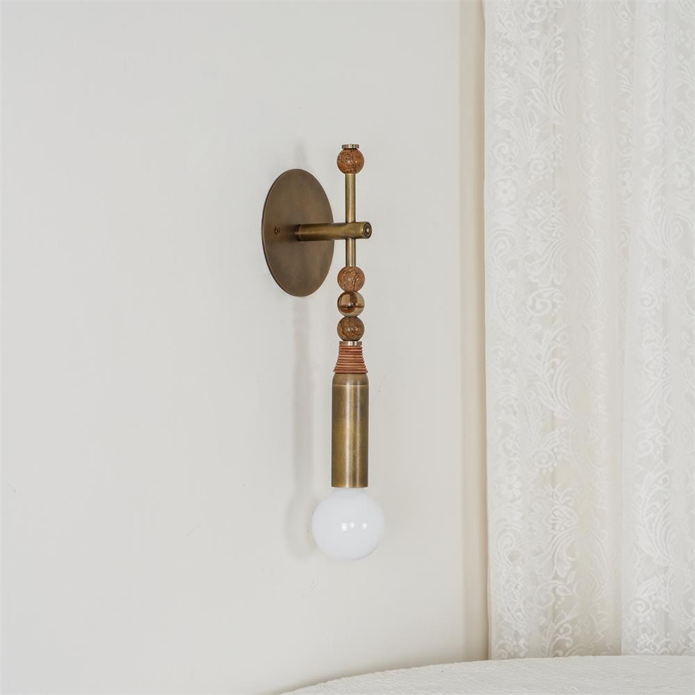 Virelle Beaded Wall Sconce | Ormexis