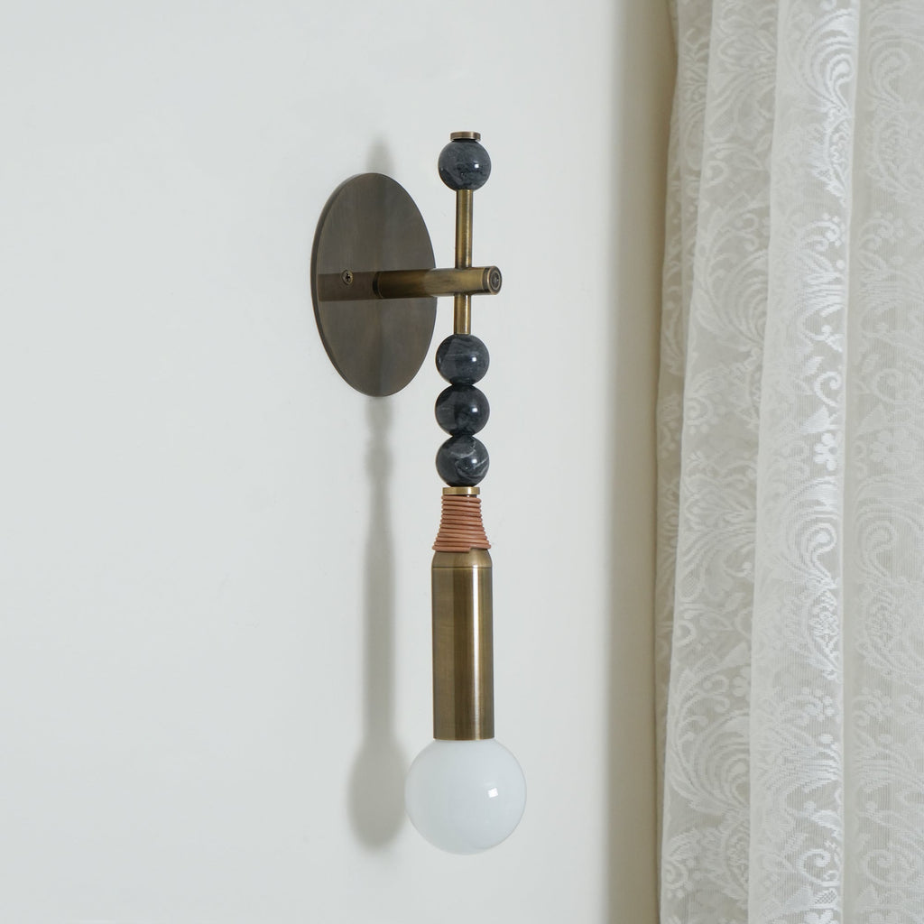 Virelle Beaded Wall Sconce | Ormexis