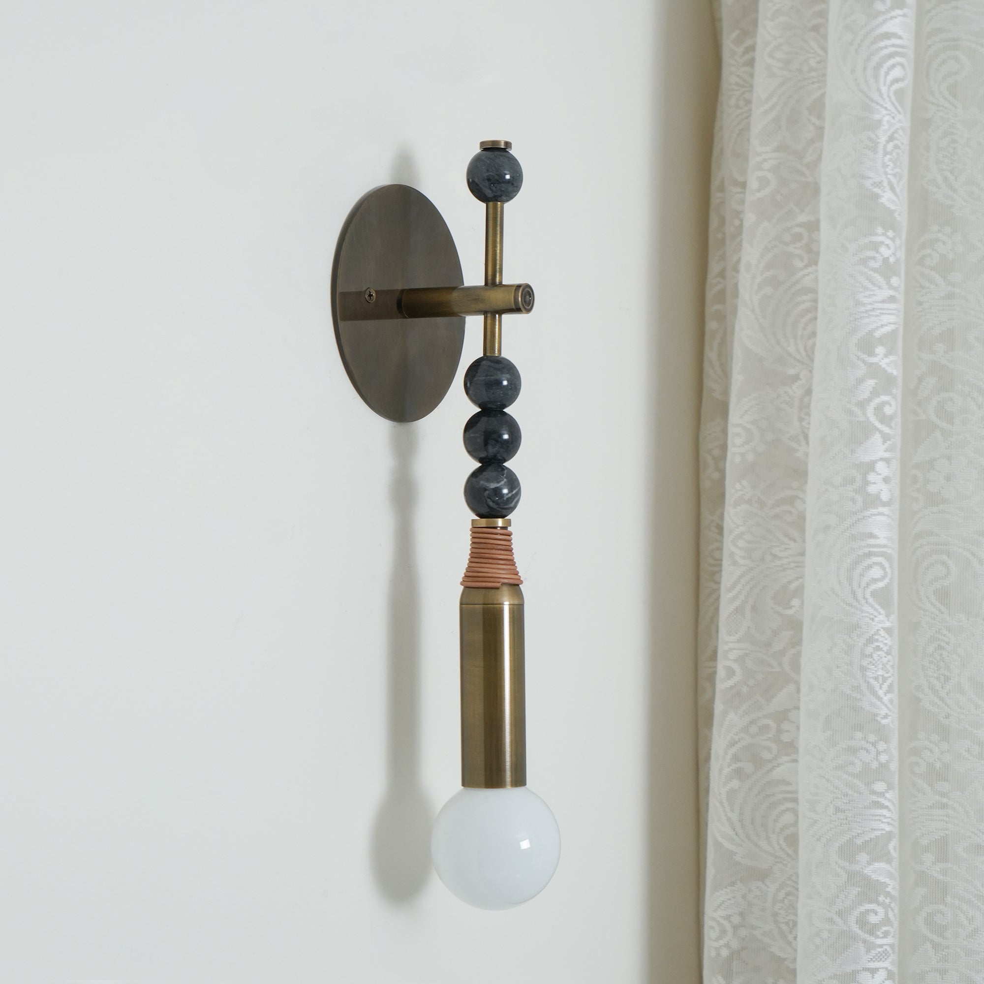 Virelle Beaded Wall Sconce | Ormexis