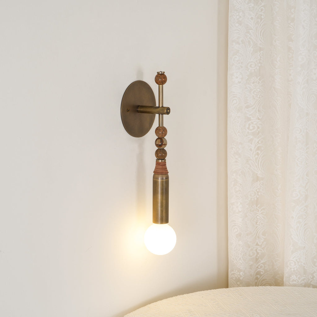 Virelle Beaded Wall Sconce | Ormexis