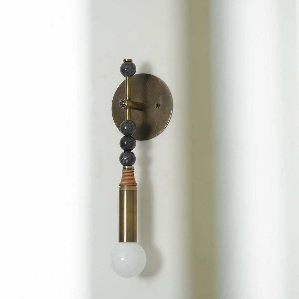 Virelle Beaded Wall Sconce | Ormexis
