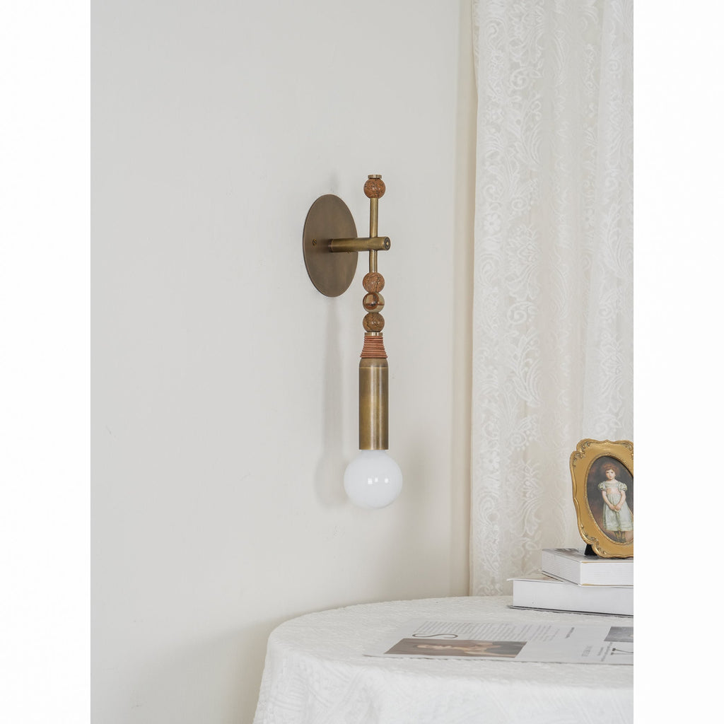 Virelle Beaded Wall Sconce | Ormexis