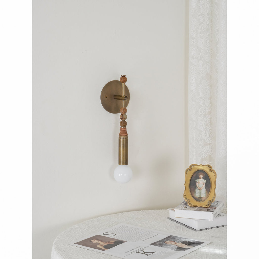 Virelle Beaded Wall Sconce | Ormexis