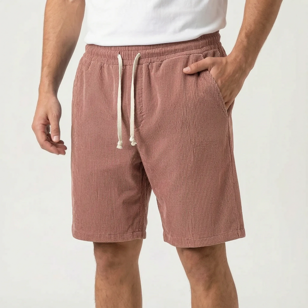 Shorts Texturizados Casual para Hombre - Salidas de Fin de Semana Casual - Ormexis