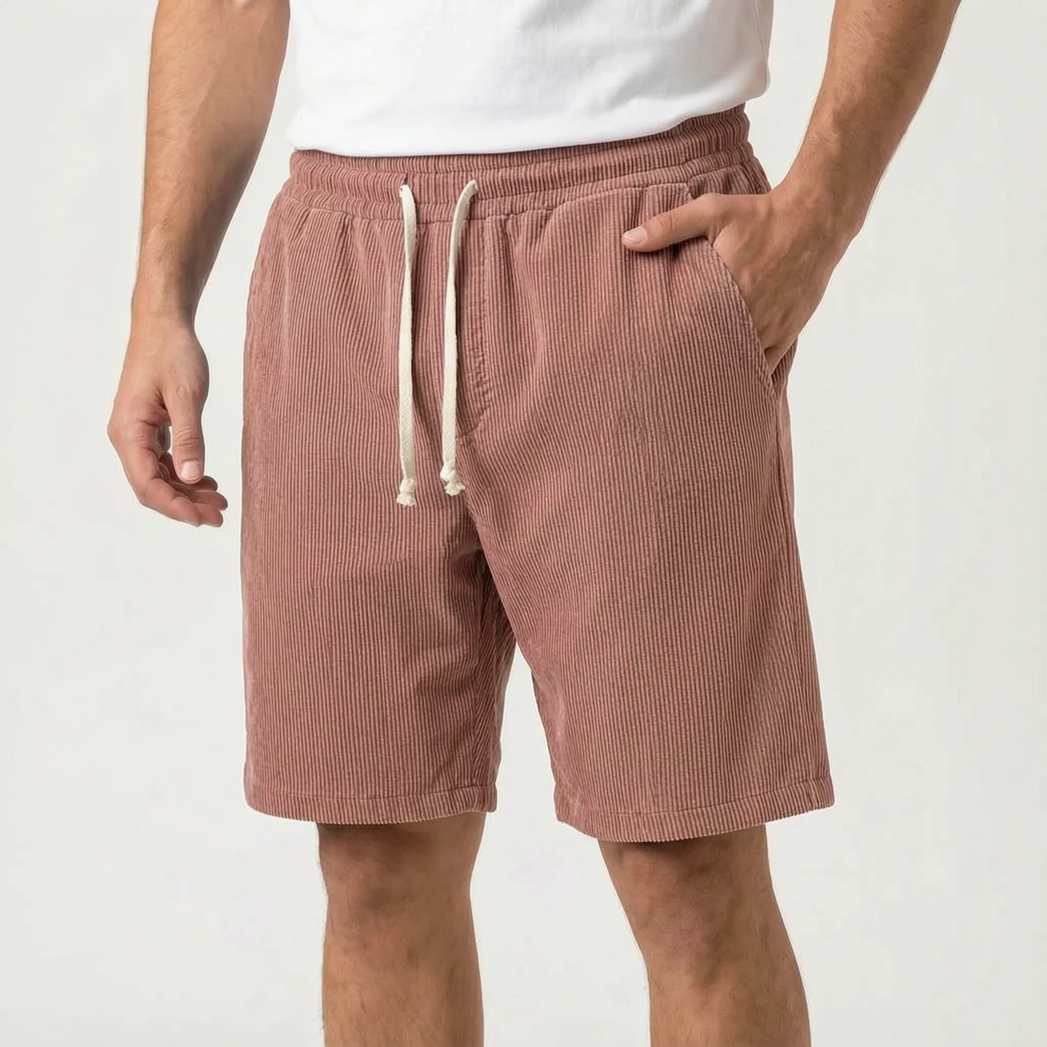 Shorts Texturizados Casual para Hombre - Salidas de Fin de Semana Casual - Ormexis