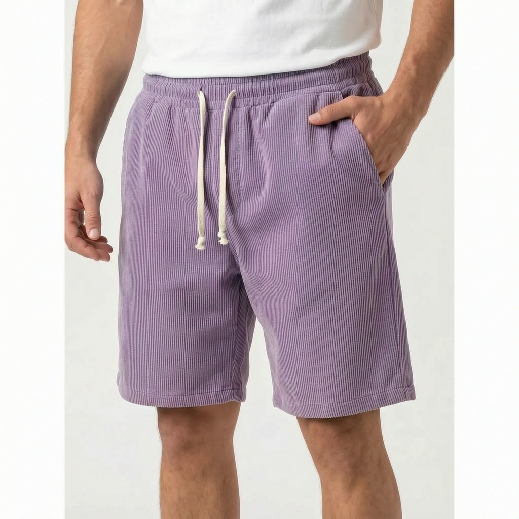 Shorts Texturizados Casual para Hombre - Salidas de Fin de Semana Casual - Ormexis