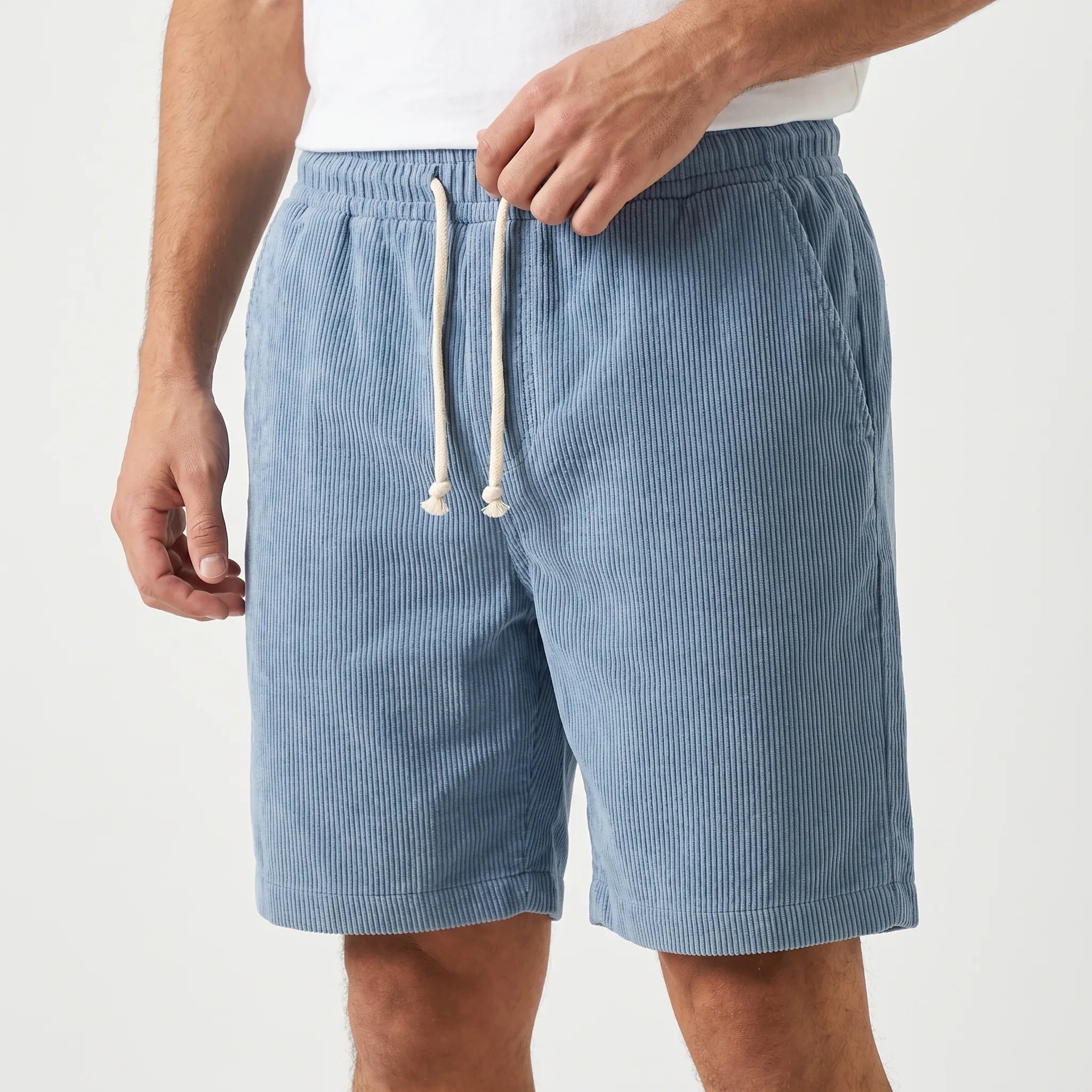 Shorts Texturizados Casual para Hombre - Salidas de Fin de Semana Casual - Ormexis