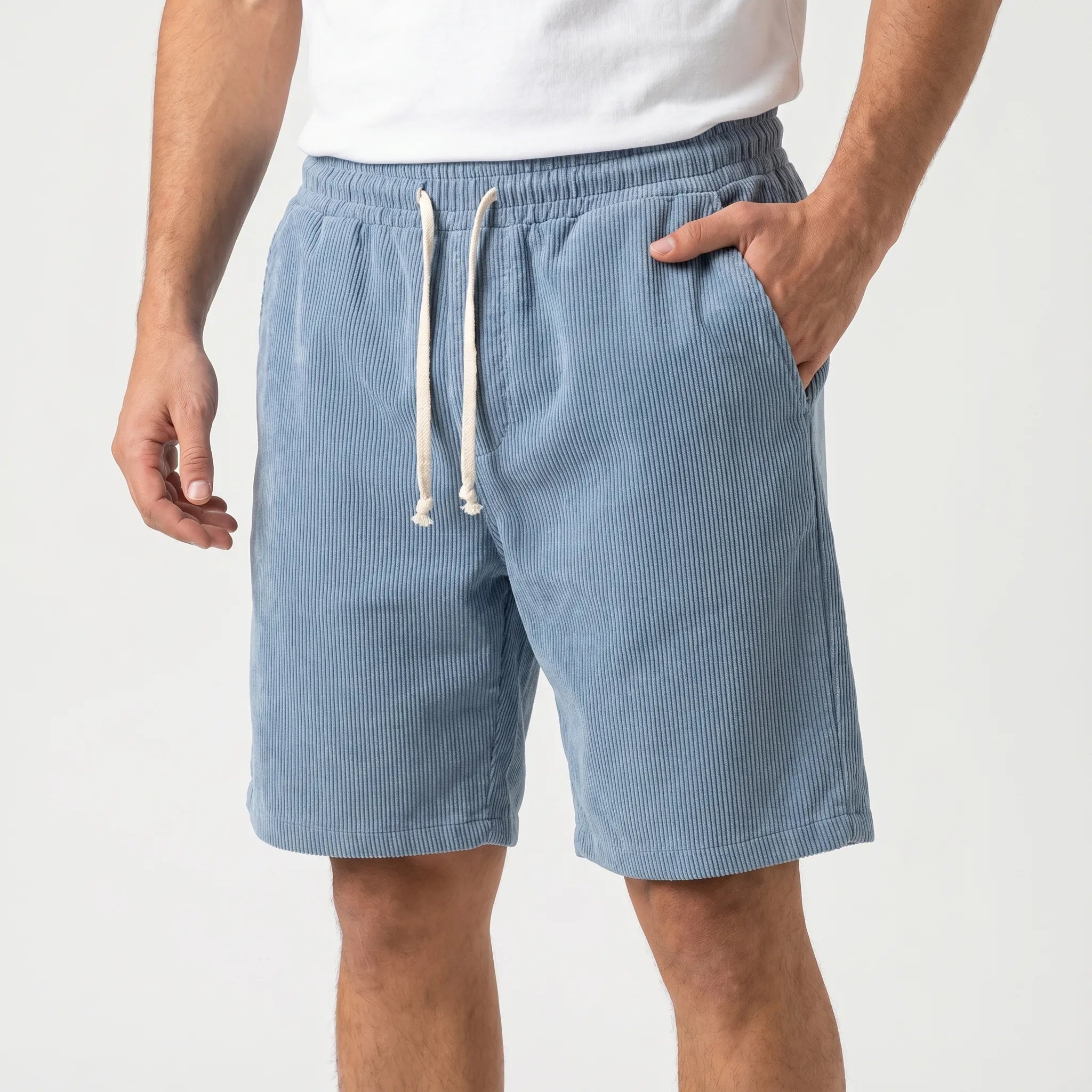 Shorts Texturizados Casual para Hombre - Salidas de Fin de Semana Casual - Ormexis