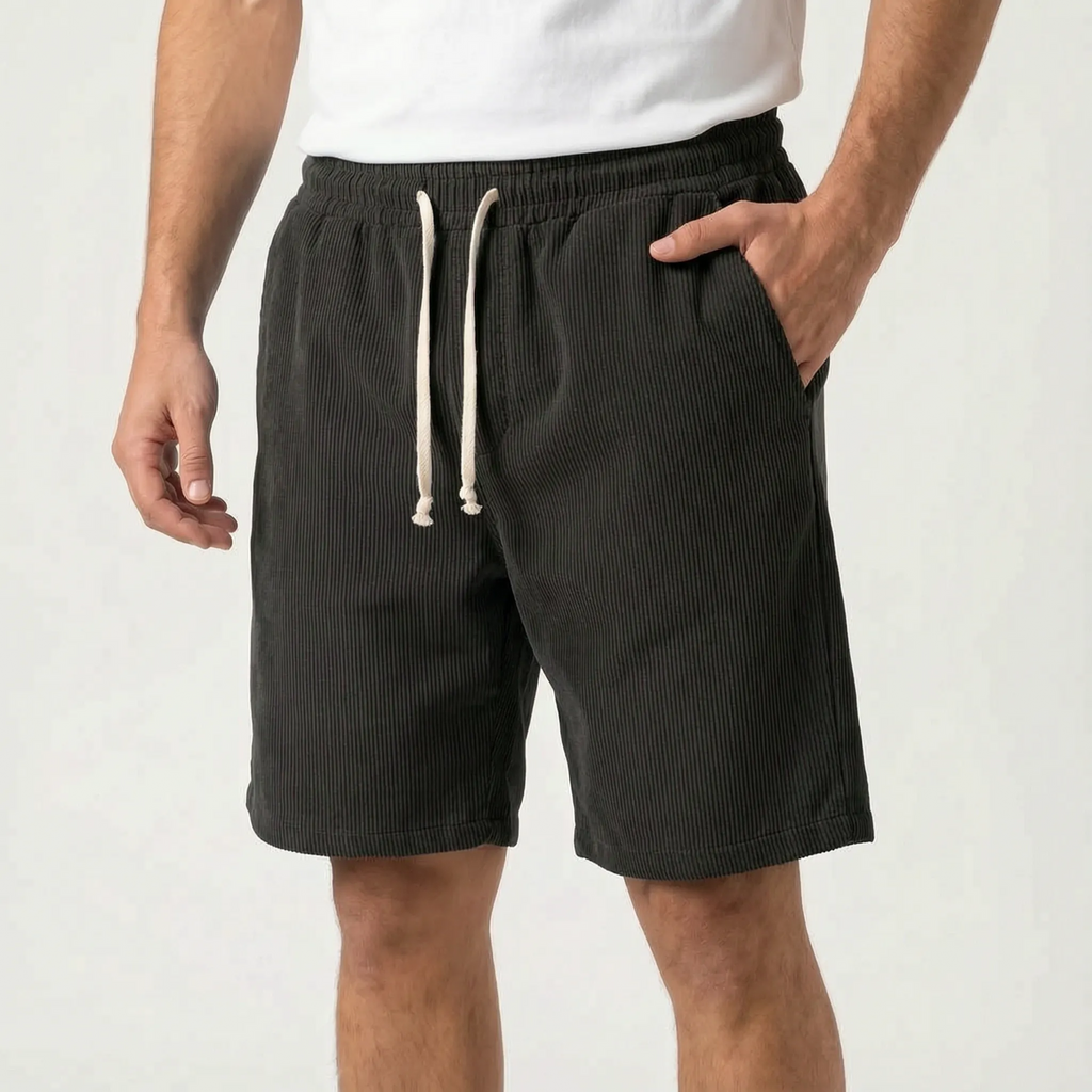 Shorts Texturizados Casual para Hombre - Salidas de Fin de Semana Casual - Ormexis