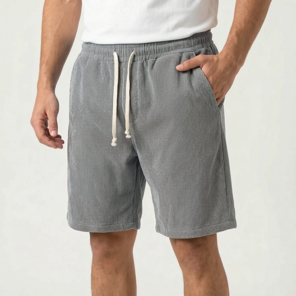 Shorts Texturizados Casual para Hombre - Salidas de Fin de Semana Casual - Ormexis