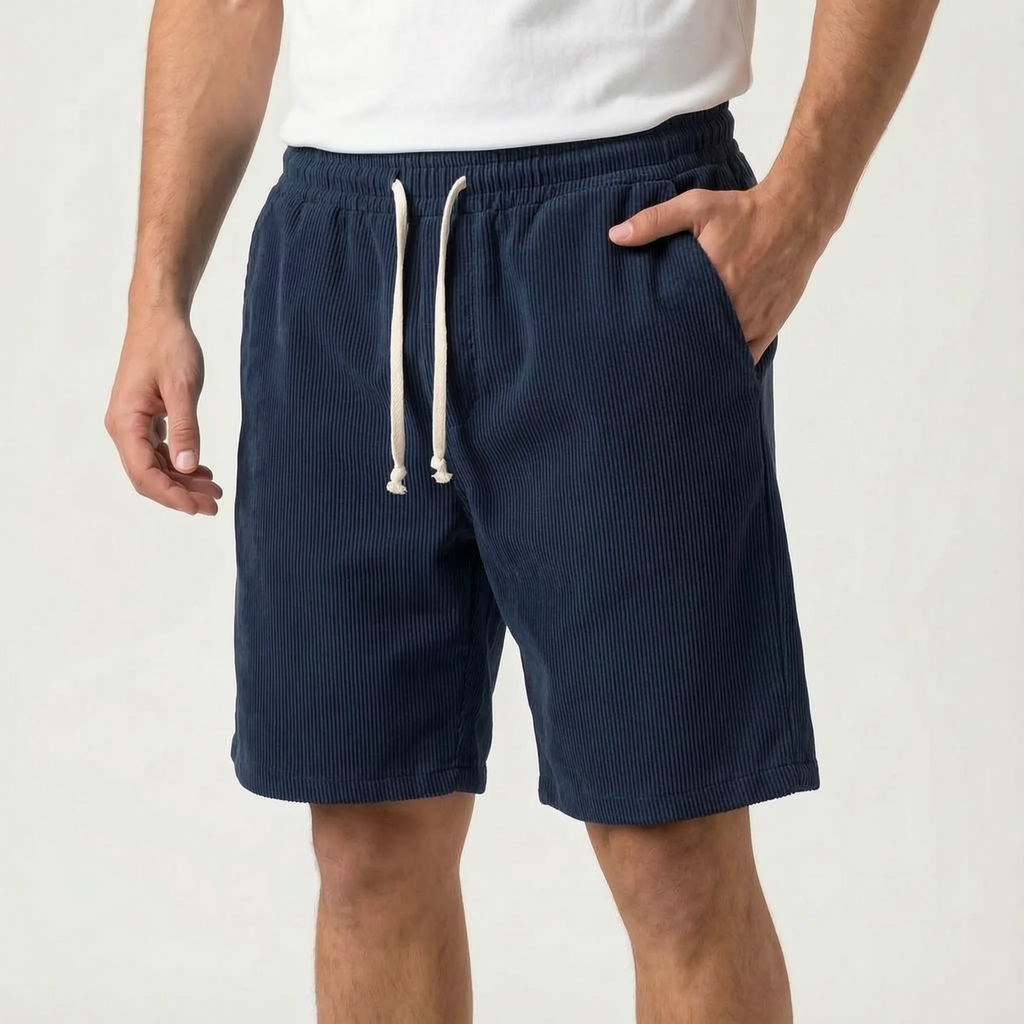 Shorts Texturizados Casual para Hombre - Salidas de Fin de Semana Casual - Ormexis