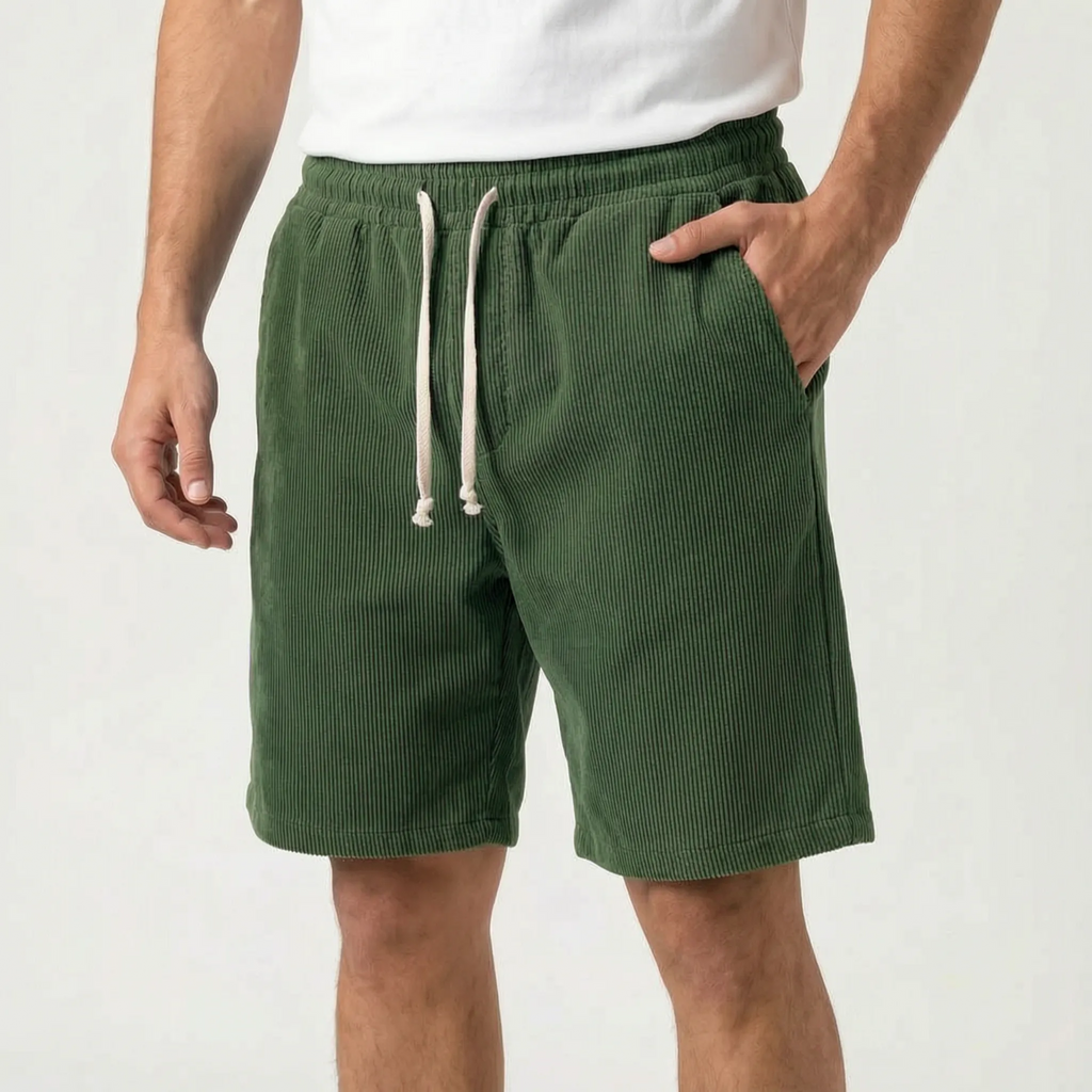Shorts Texturizados Casual para Hombre - Salidas de Fin de Semana Casual - Ormexis
