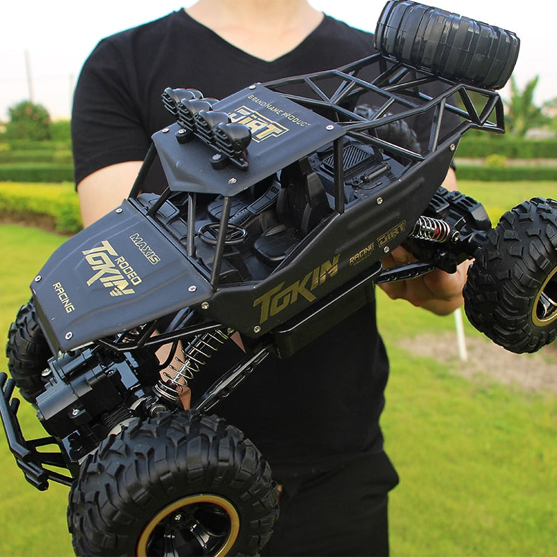 TrailBlaze X1 4WD RC Monster Truck med støddæmpende affjedring til offroad-sjov