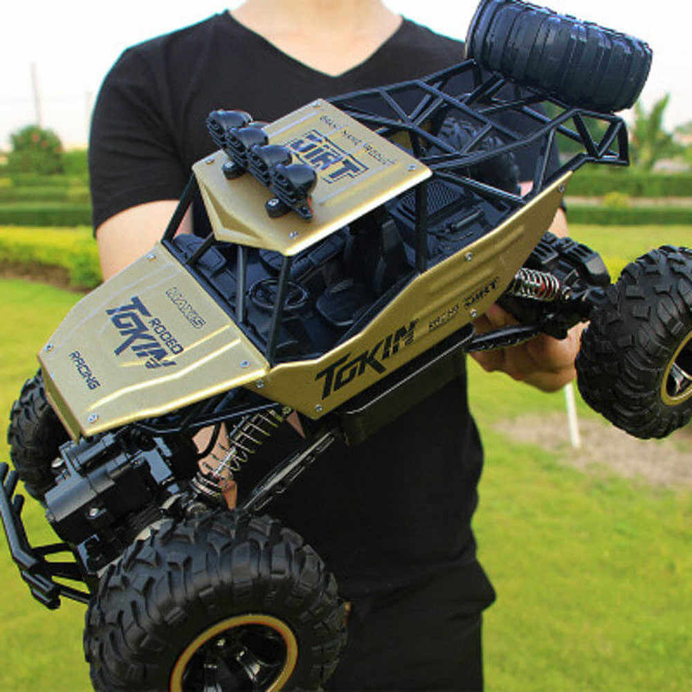 TrailBlaze X1 4WD RC Monster Truck med støddæmpende affjedring til offroad-sjov