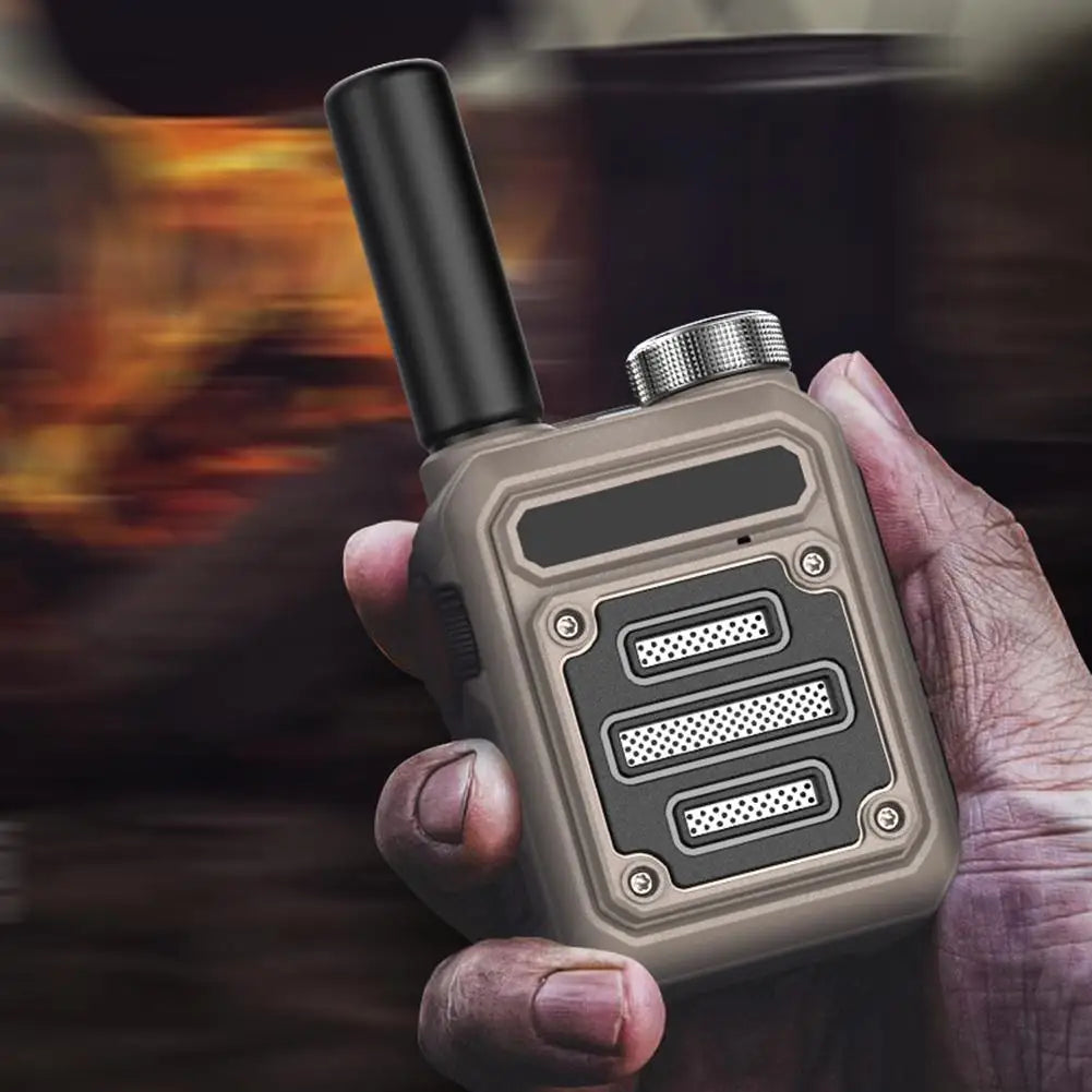 TrailComm X Walkie Talkie til stier med USB C-opladning og vandtæt design