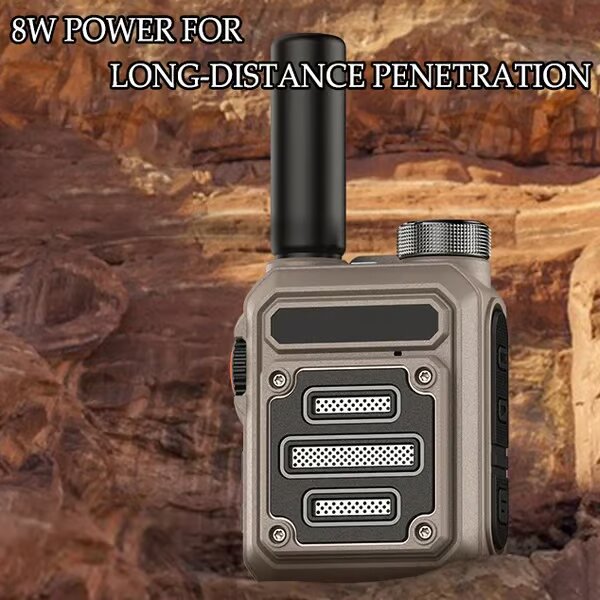 TrailComm X vedenpitävä radiopuhelin USB-C-latauksella