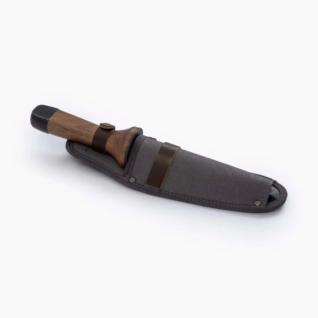 TrailForge túlélőkés ergonomikus markolattal és tartós pengével, kompakt kültéri eszköz