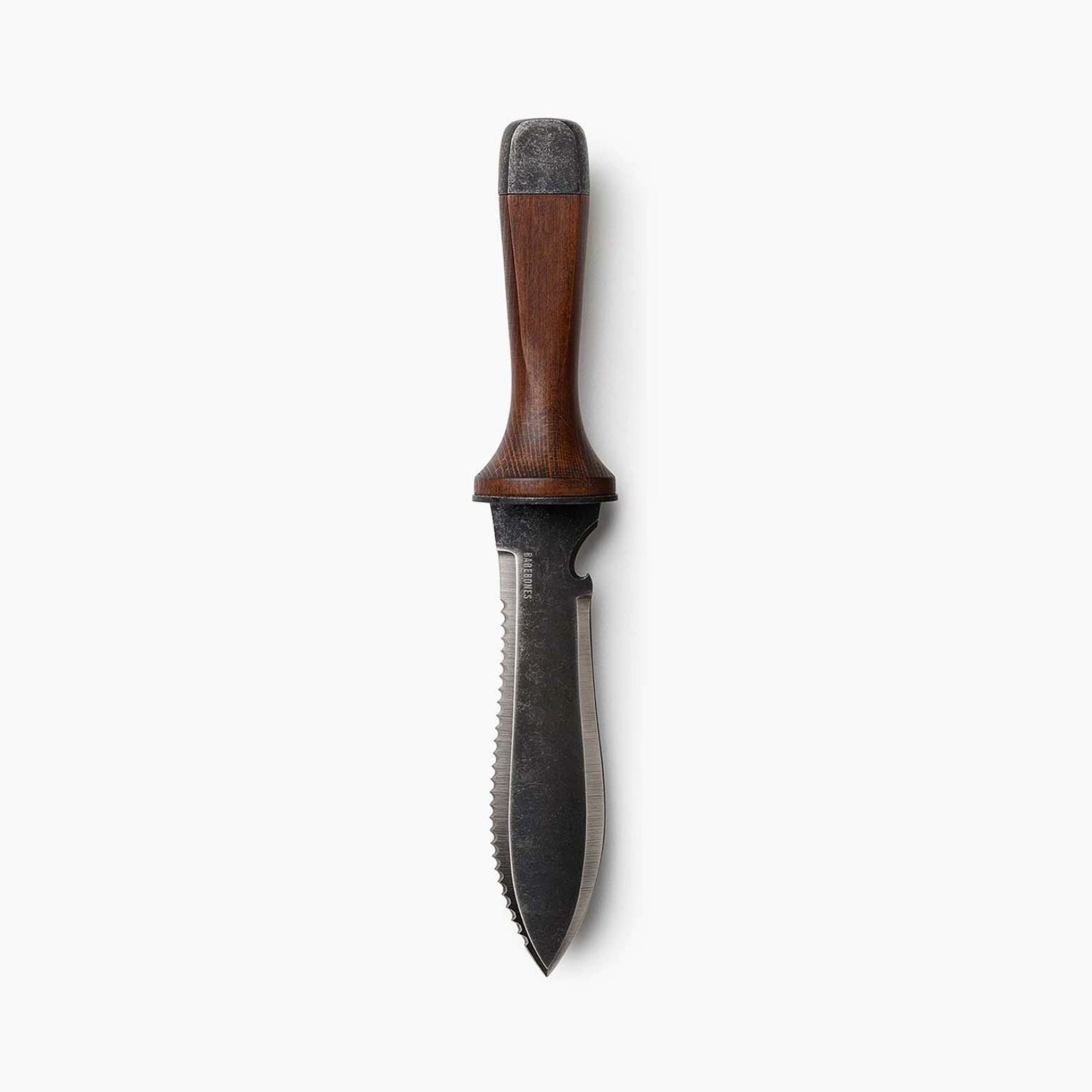 TrailForge túlélőkés ergonomikus markolattal és tartós pengével, kompakt kültéri eszköz